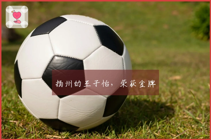 扬州的王子怡，荣获金牌